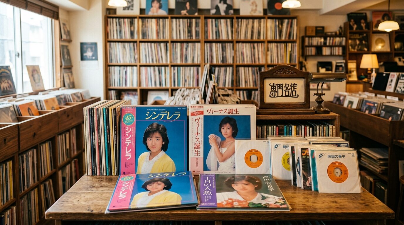 まとめ：岡田有希子レコードはレコード専門店で高く売れるのイメージ