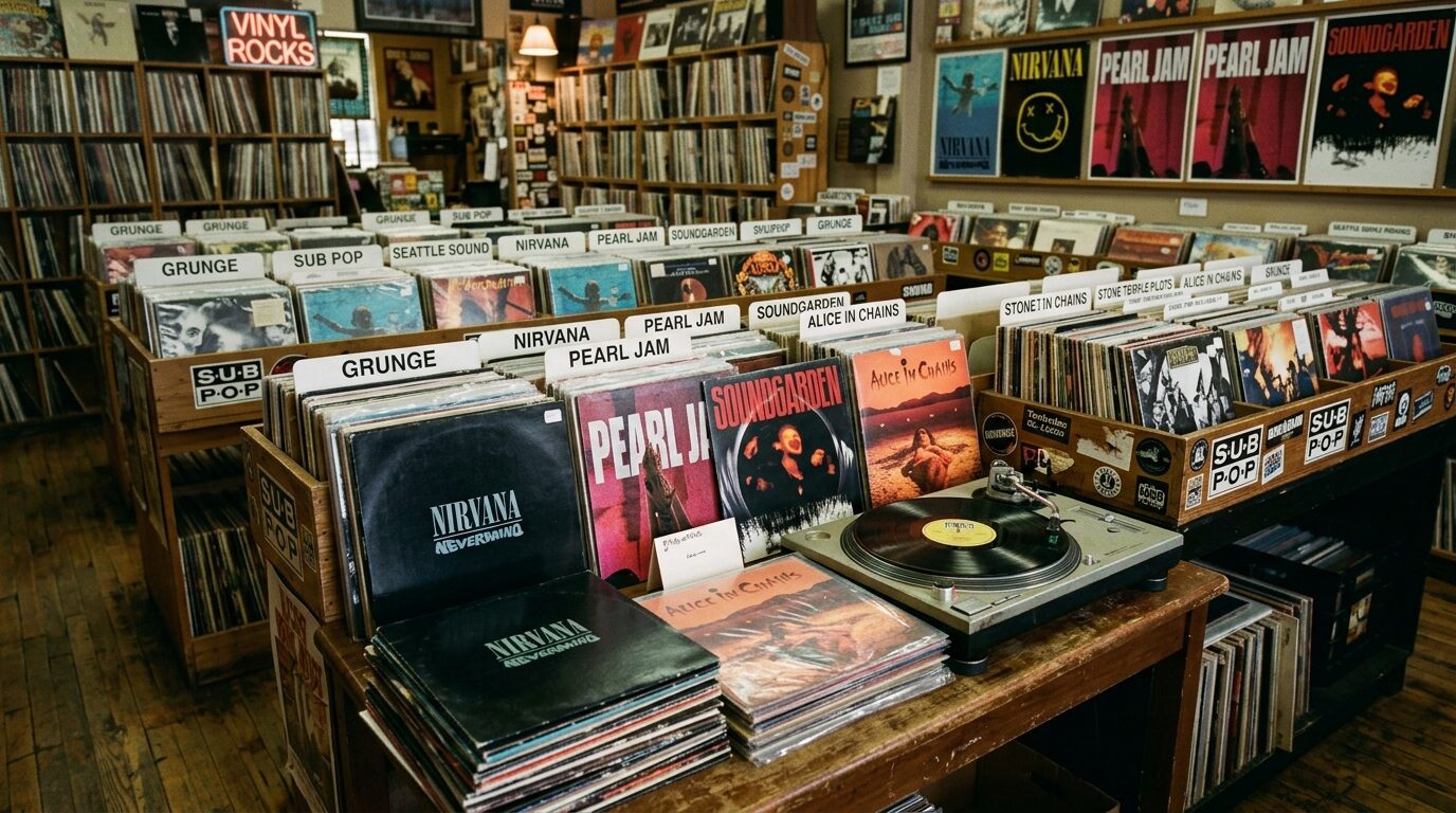 グランジレコードのコレクター市場と今後の動向のイメージ