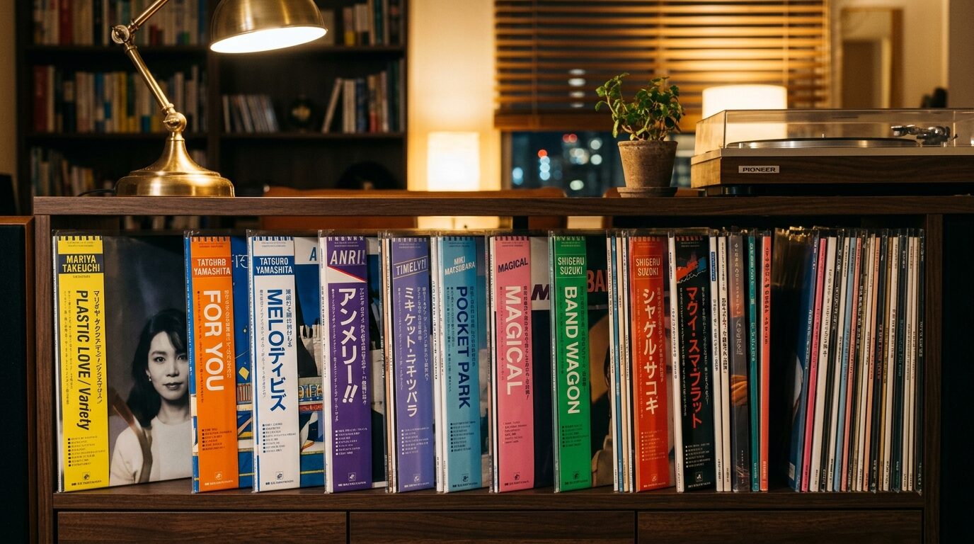 シティポップレコード高値がつきやすい盤