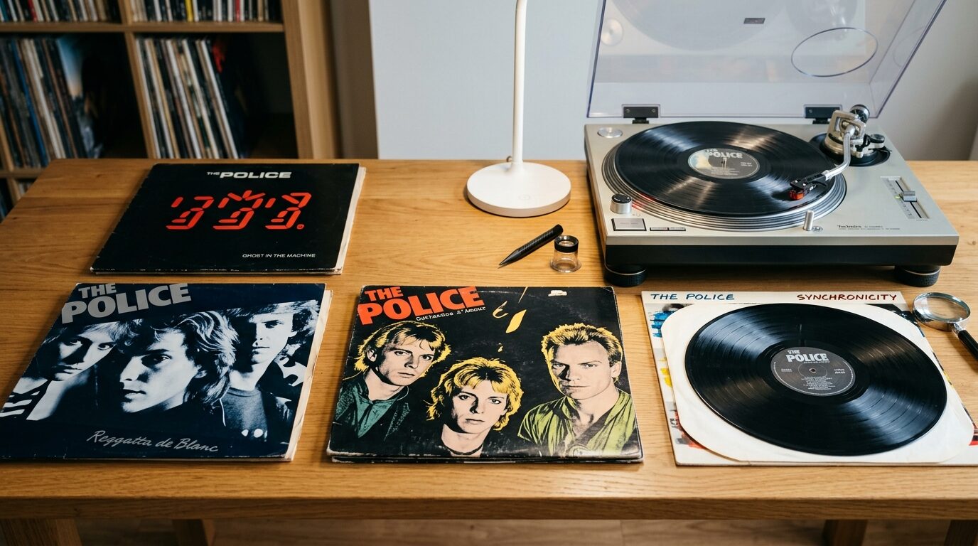 ポリスのレコードを査定に出す前のチェックポイントのイメージ