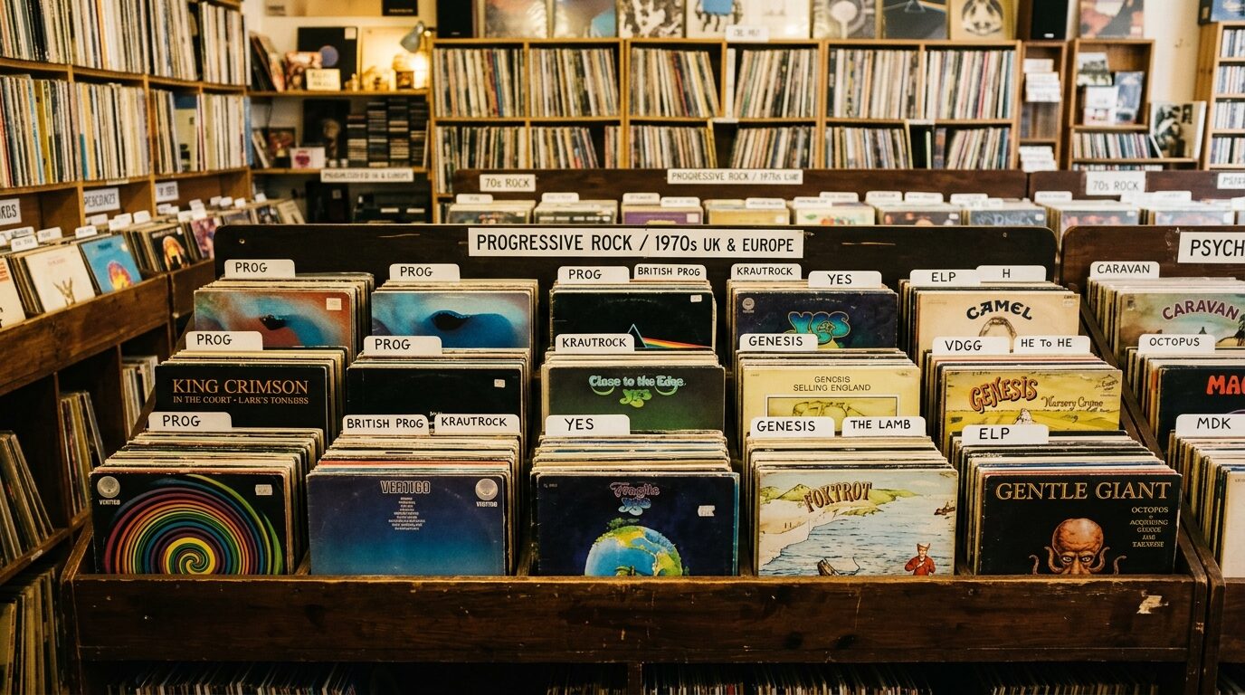 プログレッシブロック全般のレコード買取ラインアップ
