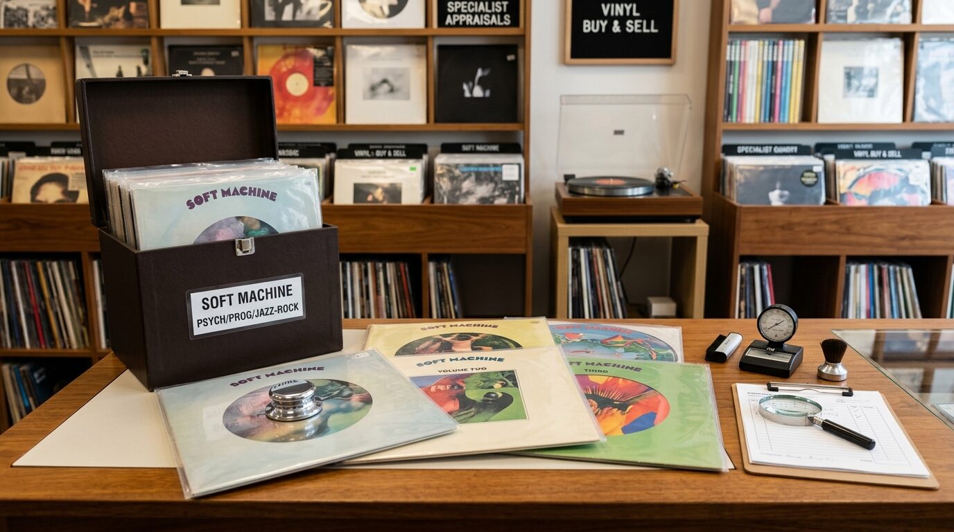 まとめ：ソフト・マシーンのレコードは専門店への査定がおすのイメージ