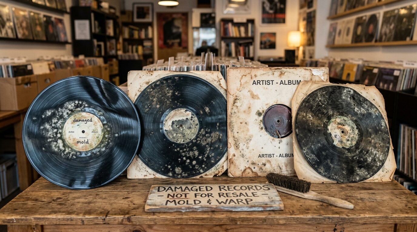 買取できないレコードの例