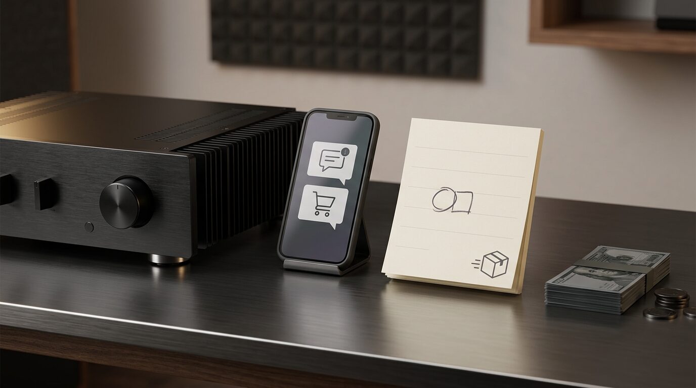 ラックスマン買取査定の流れSTEPガイド