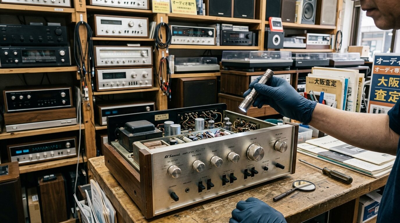 TU-Field専門査定士によるオーディオ出張査定