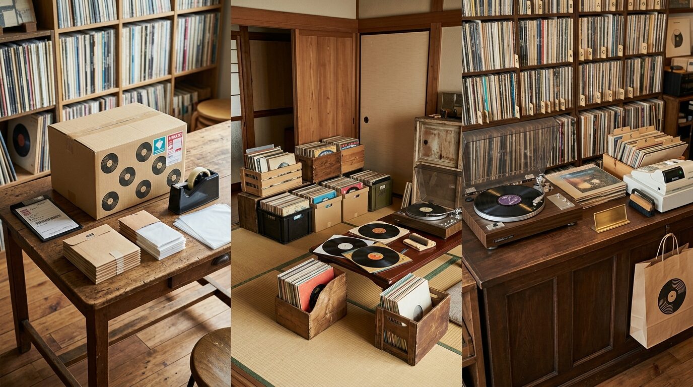 3つの買取方法の比較イメージ