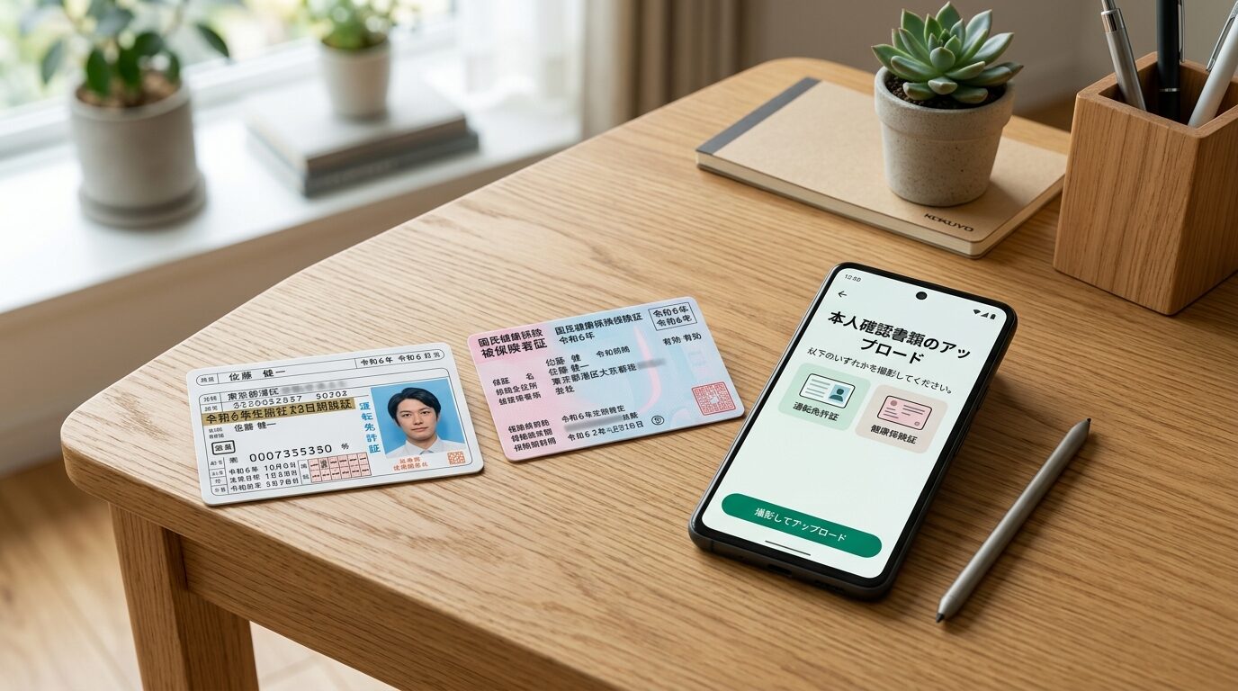 宅配買取の本人確認書類の提出方法