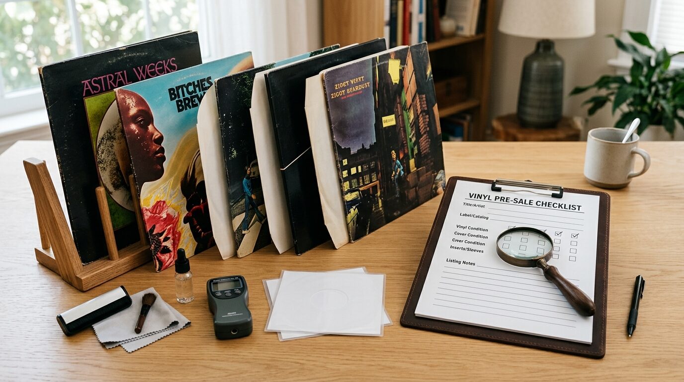 レコード売却前のチェックリスト