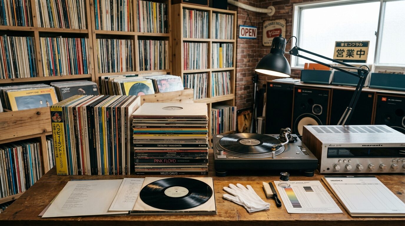 当店TU-Fieldのレコード買取サービスの強みのイメージ