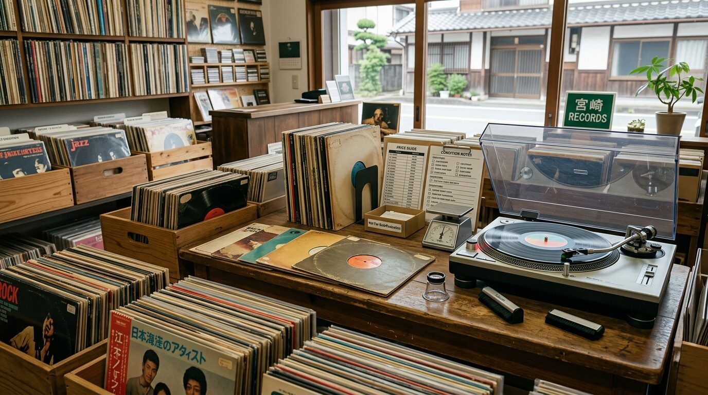 宮崎のレコード買取でよくある疑問・注意点のイメージ