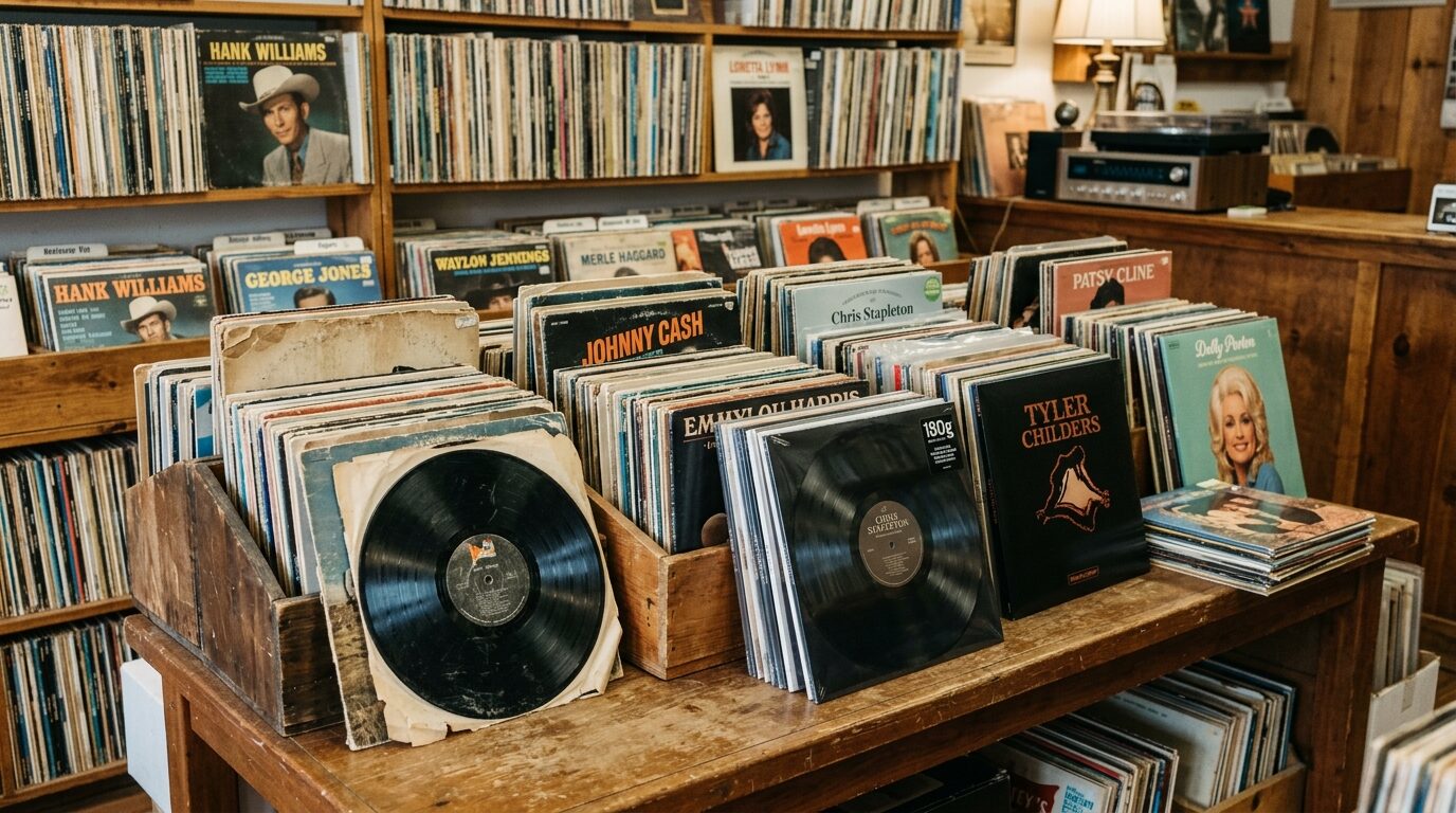 状態を問わず買取できるカントリーレコード