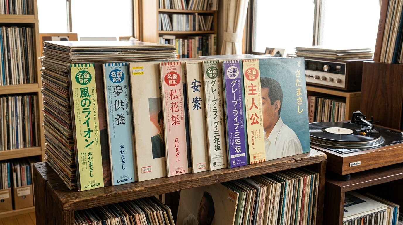 さだまさしレコードの買取相場まとめ【2026年最新】のイメージ
