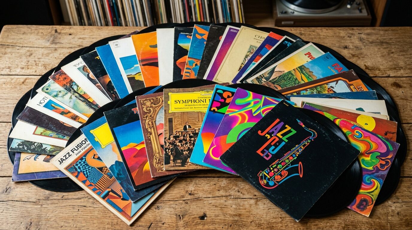 ジャンル別レコード買取相場のイメージ写真