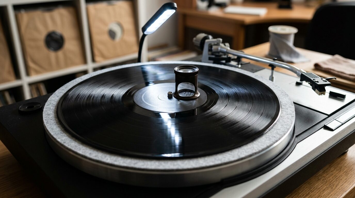 レコード売却前の確認ポイントイメージ