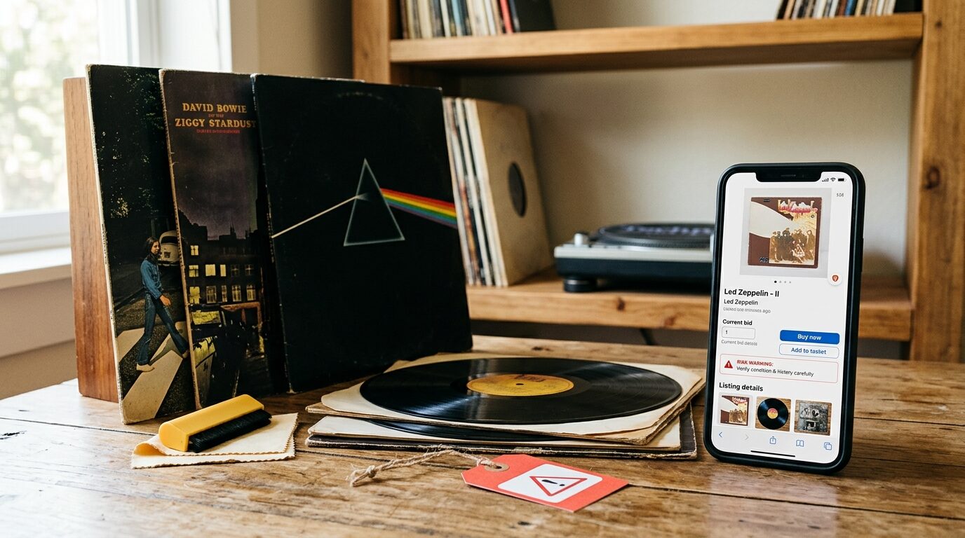 レコード売却時の注意点イメージ