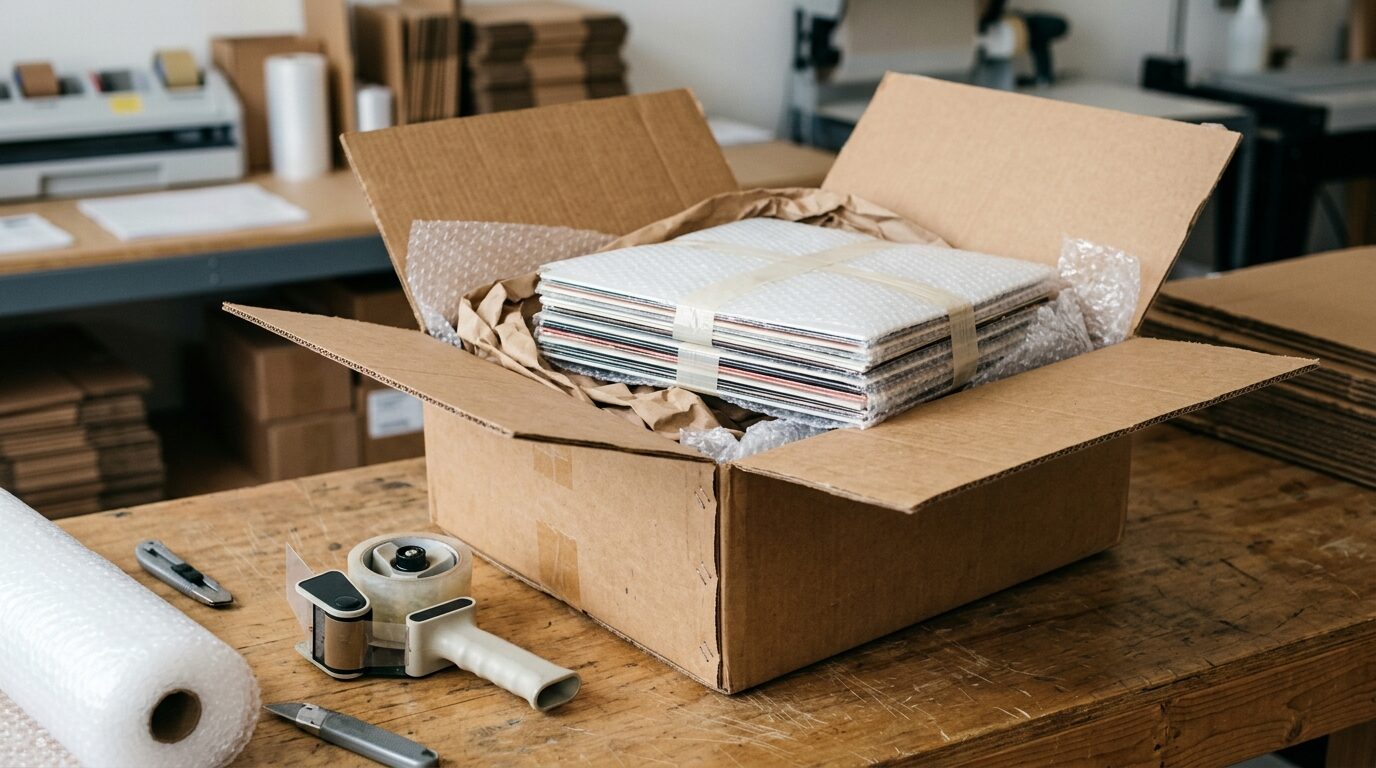 宅配買取用の梱包イメージ