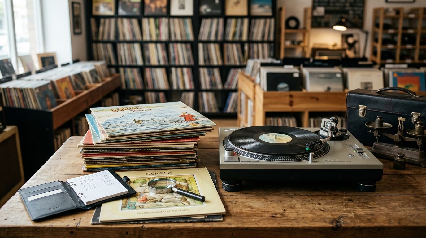 ジェネシスのレコードはどのくらいの価格で買い取ってもらえのイメージ