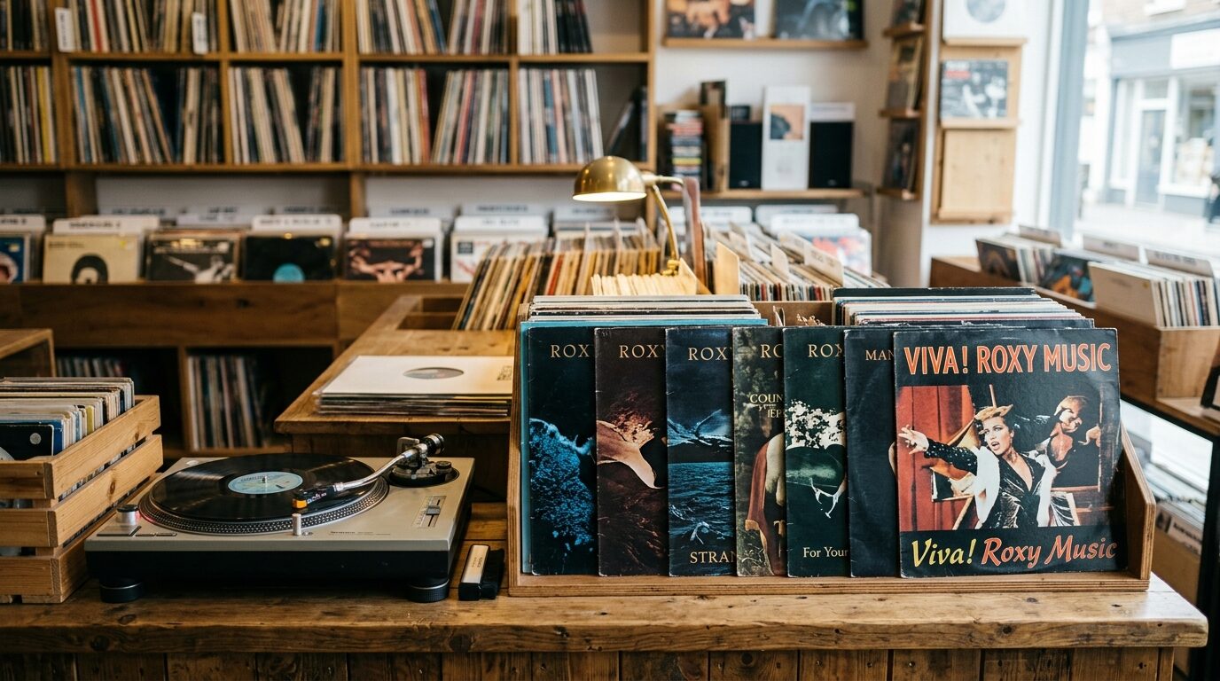 まとめ：ロキシー・ミュージックのレコードはTU-Fielのイメージ