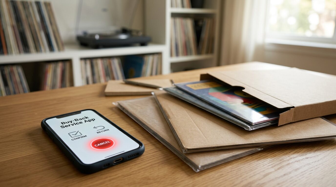 査定キャンセル時の返送対応イメージ