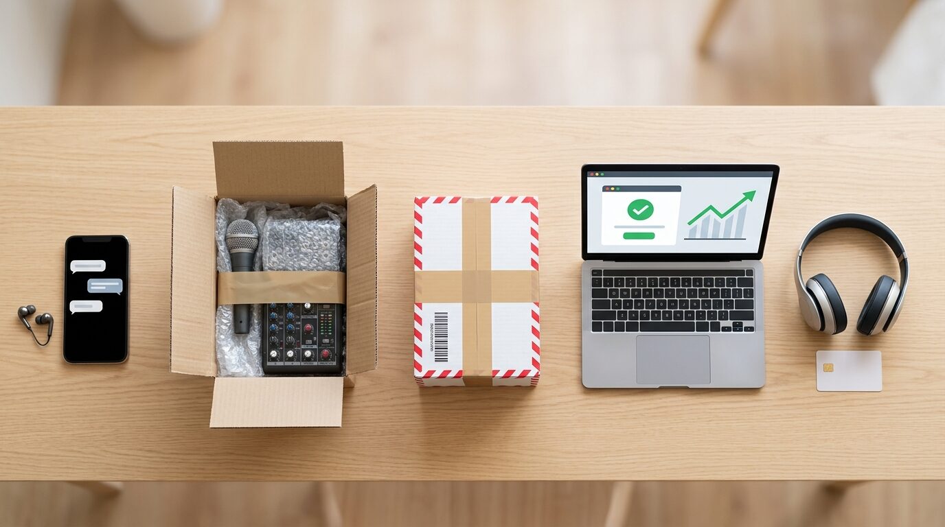 デノン宅配買取の梱包・発送方法