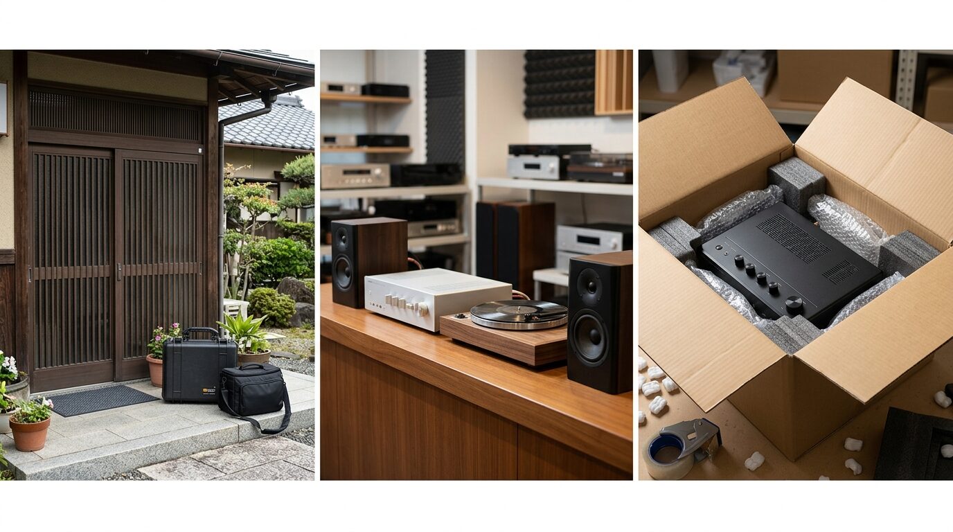 関西のオーディオ買取3つの方法を比較