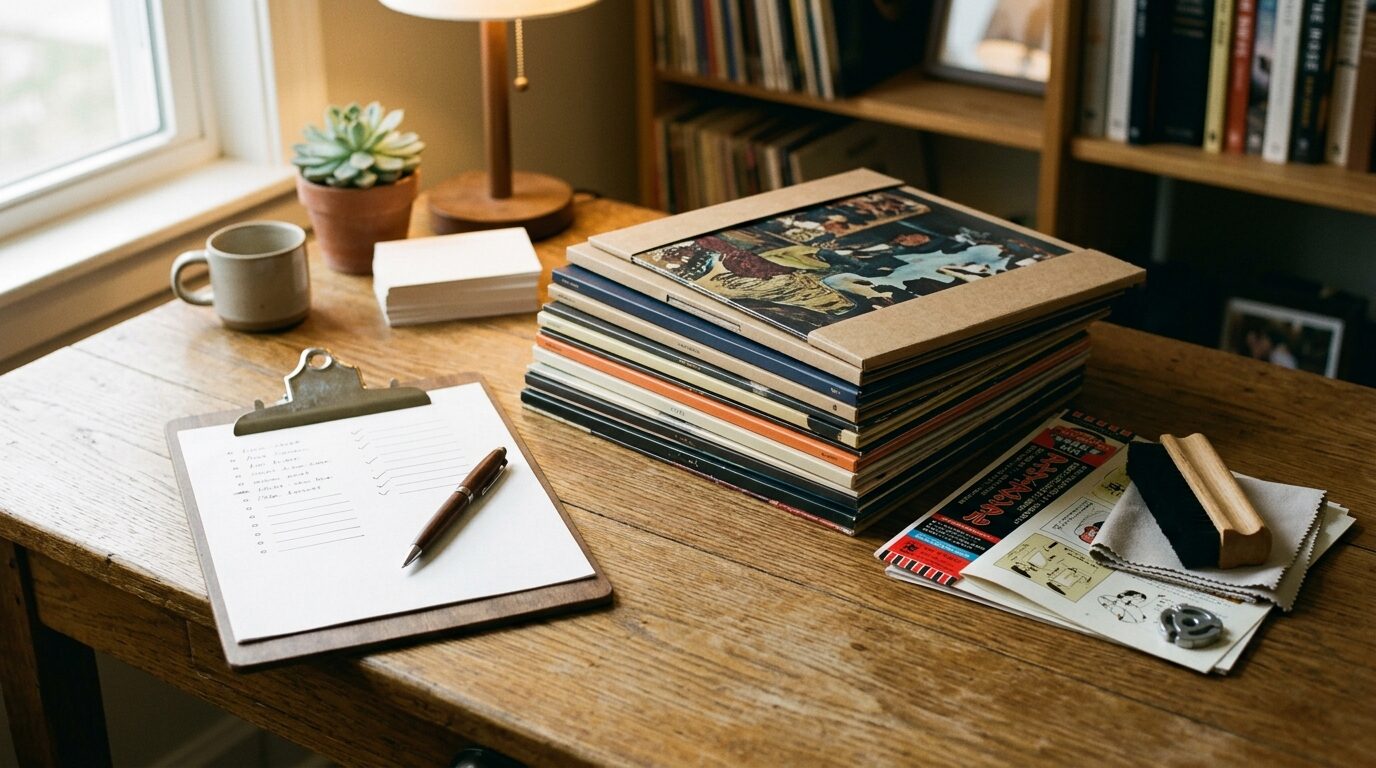 レコード売却前のチェックリスト