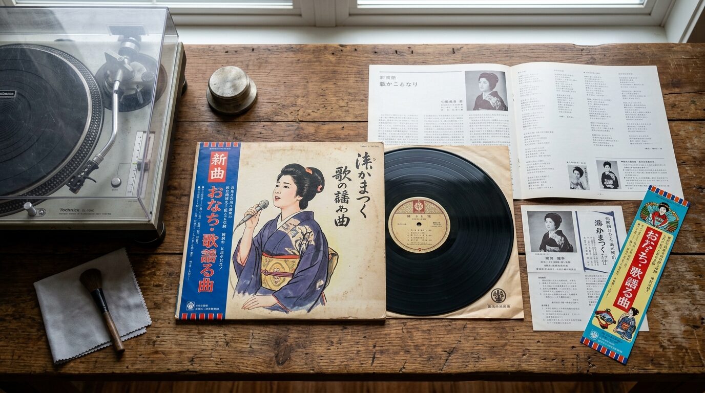 レコード売却前のジャケット・付属品確認