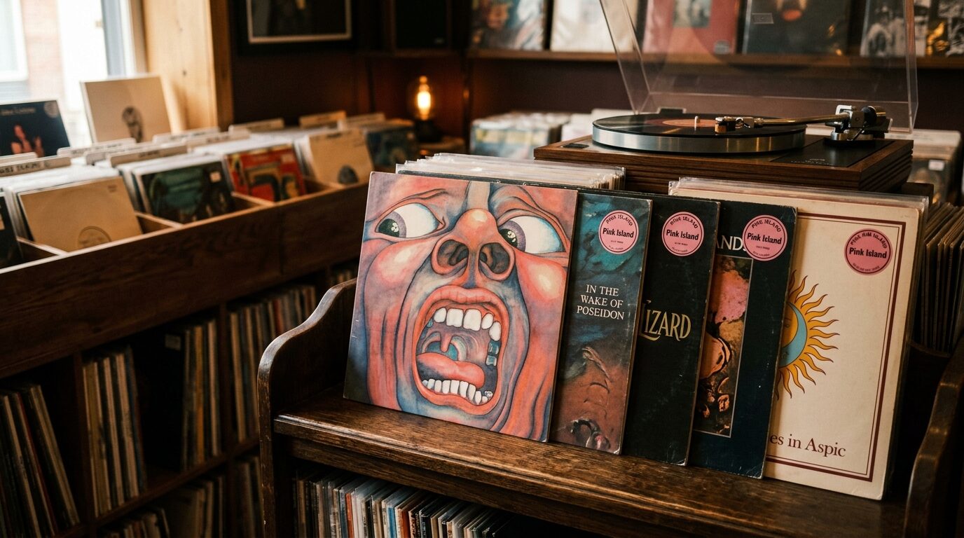 キング・クリムゾンのレコードで特に高額になるタイトルのイメージ画像
