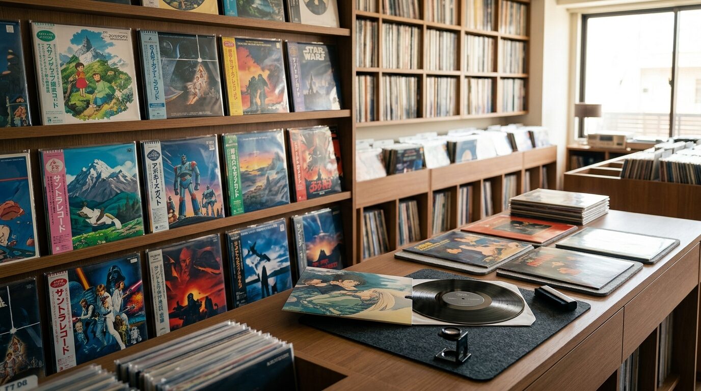 サントラレコードとは？買取市場での位置づけのイメージ