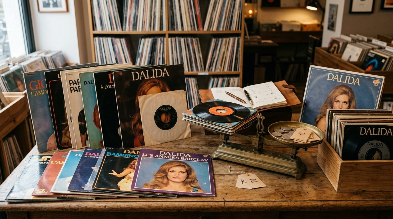 レコードの盤種確認イメージ