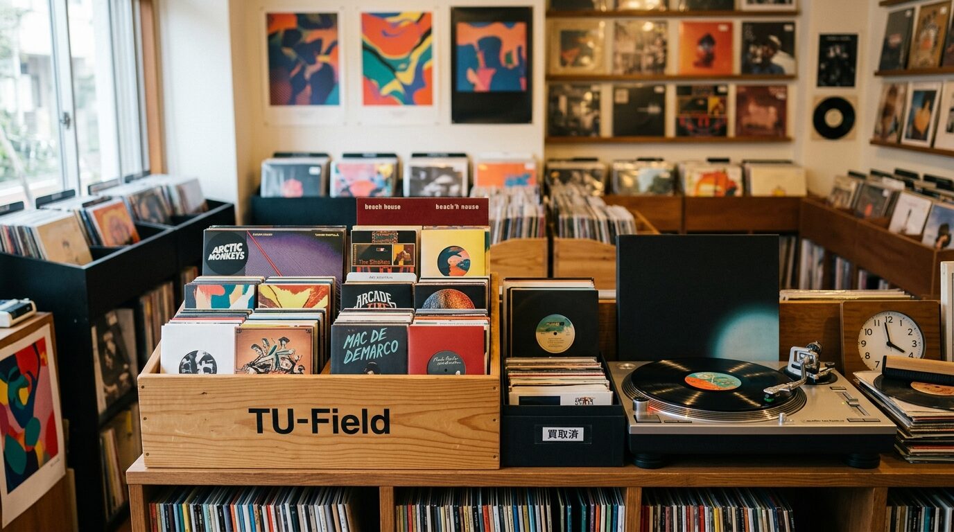 まとめ：インディーロックのレコードはTU-Fieldへのイメージ