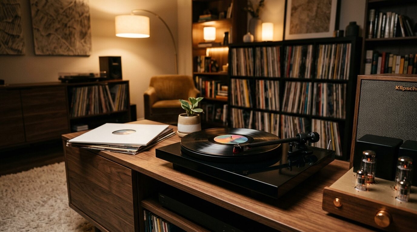 アナログレコードブームのイメージ