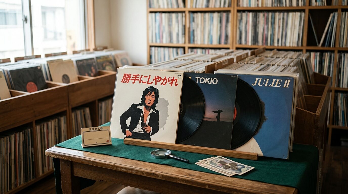 沢田研二のレコードはいくらで売れる？買取相場の概要のイメージ
