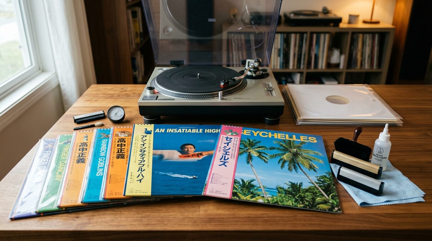 高中正義レコードを高く売るための7つのコツのイメージ