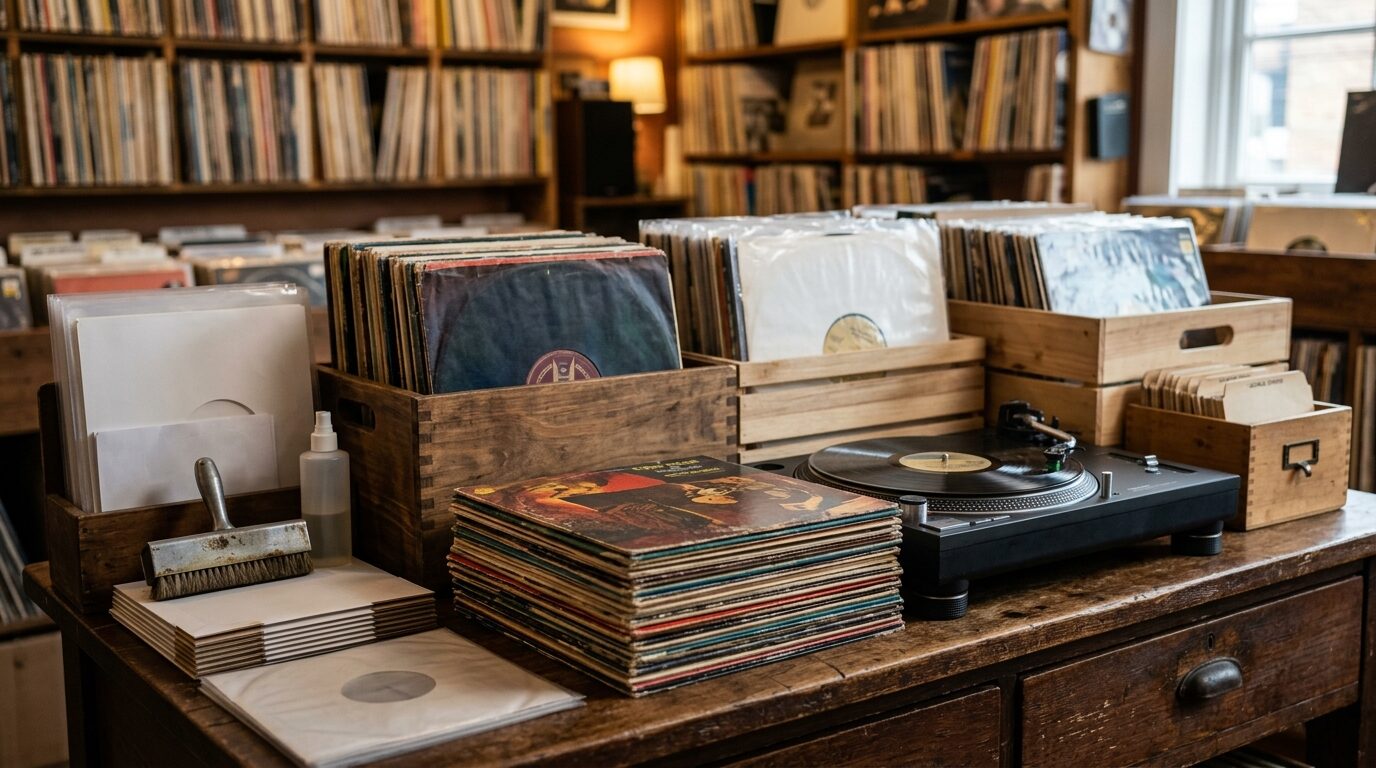 レコード売却時の注意点イメージ