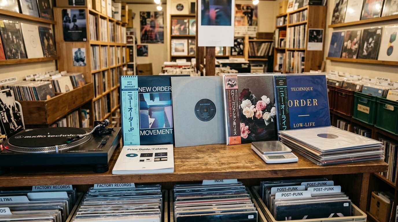 まとめ：ニュー・オーダーのレコードは専門店で高く売ろうのイメージ