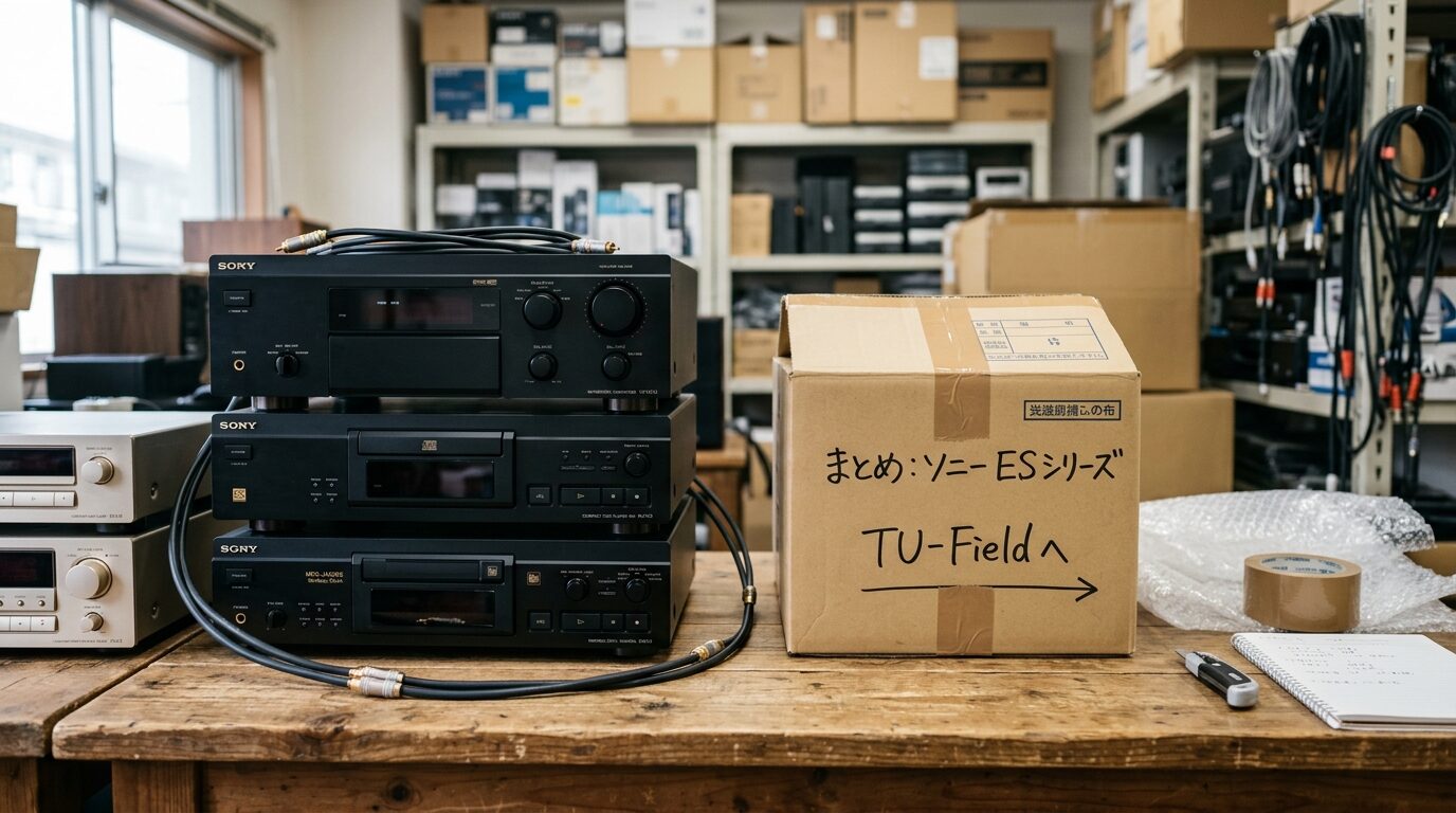 まとめ：ソニーのオーディオ・ESシリーズはTU-Fielのイメージ