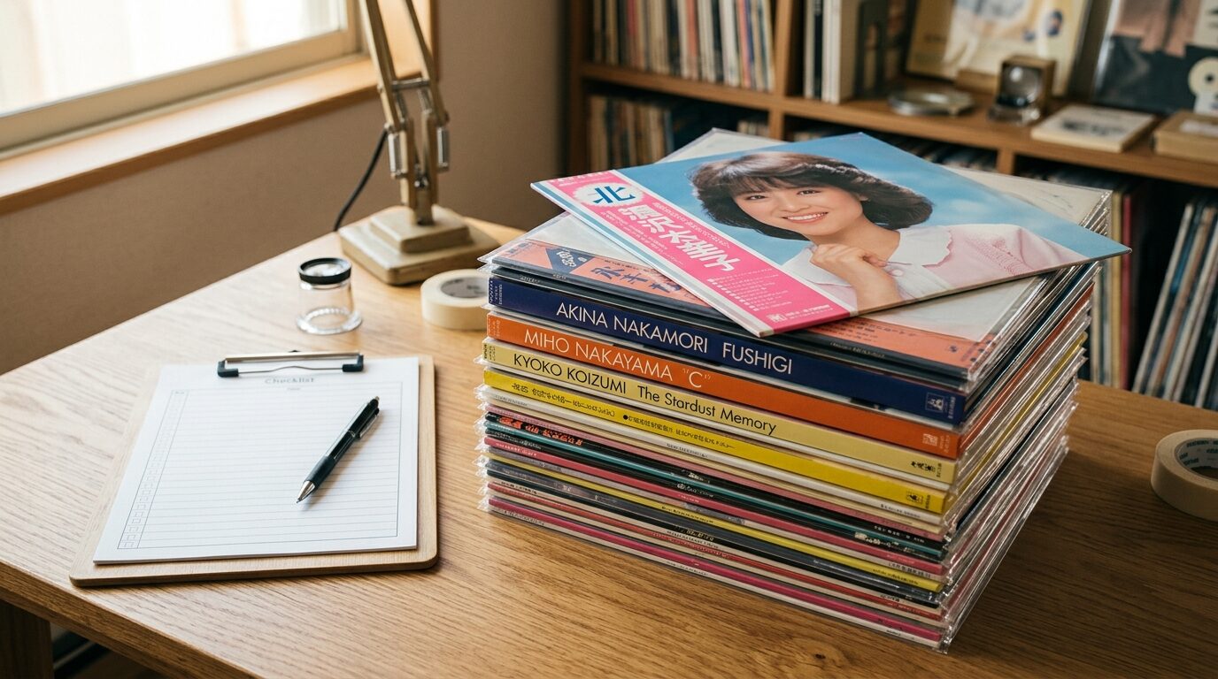 レコード売却前のチェックリスト準備