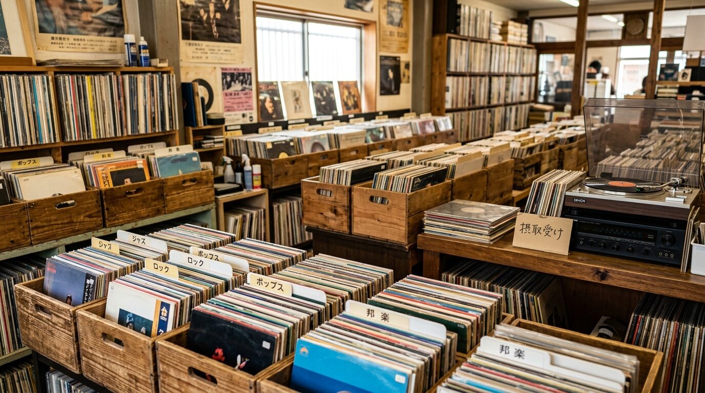 今がレコードの売り時｜買取市場のトレンドと需要動向のイメージ