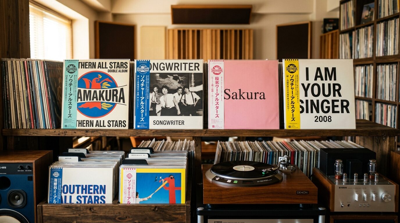 まとめ：サザンオールスターズのレコードは活動休止後の希少のイメージ