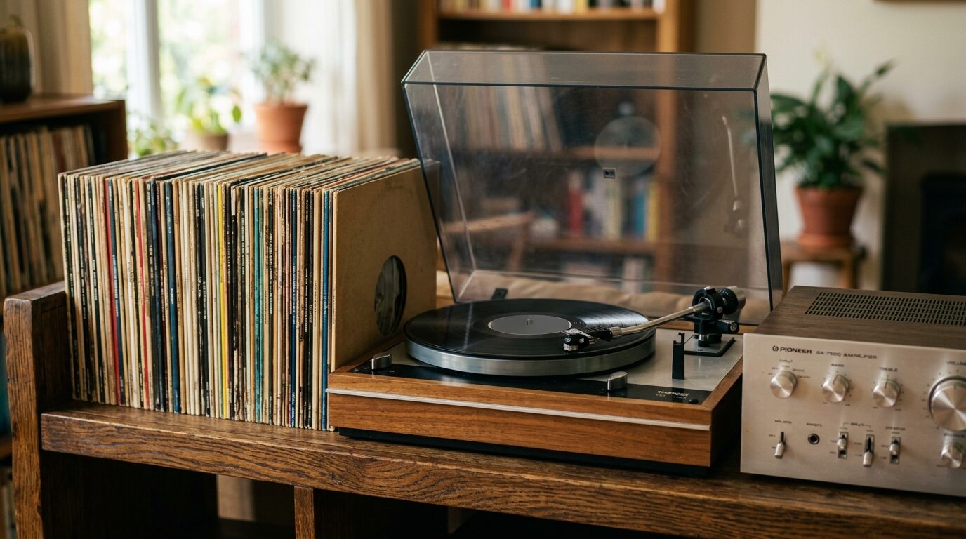 レコードとオーディオ機器のまとめ売り