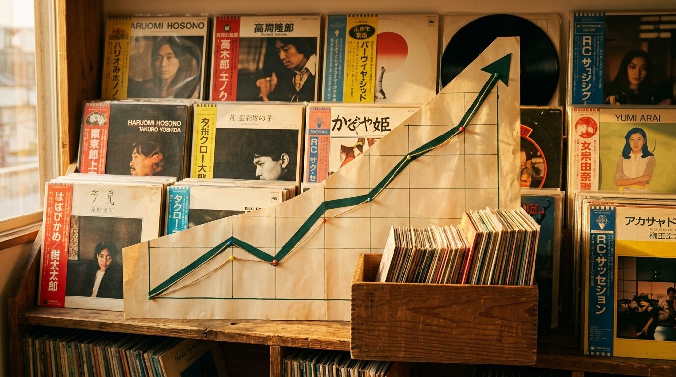 井上陽水レコードの需要トレンド