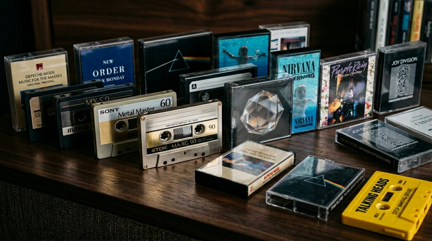 高価買取の対象になるカセットテープ