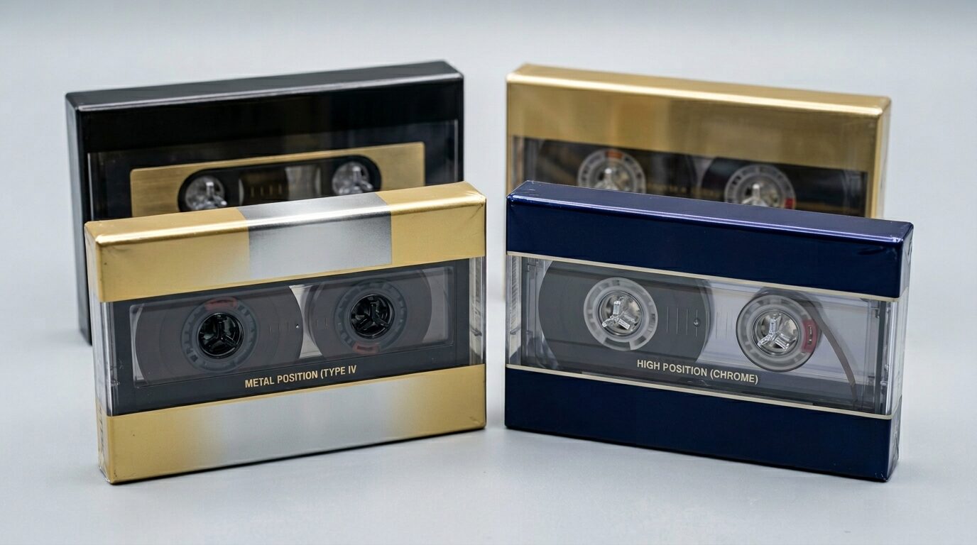 録音用(生)カセットテープ|メタルテープ・ハイポジの買取