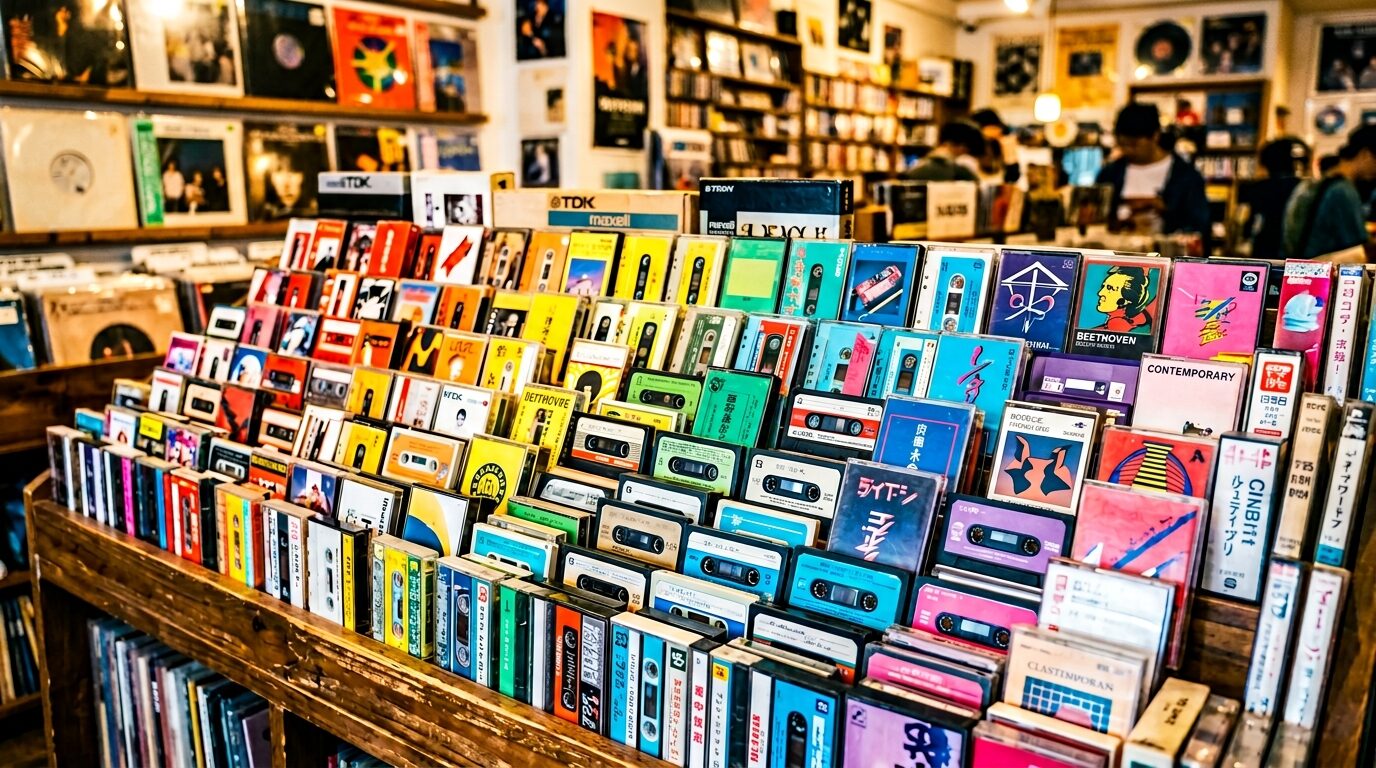 音楽カセット|高価買取アーティスト・ジャンル