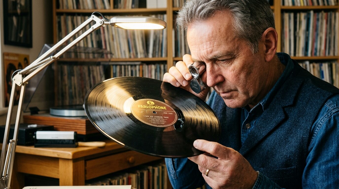 レコードのコンディション別の状態比較