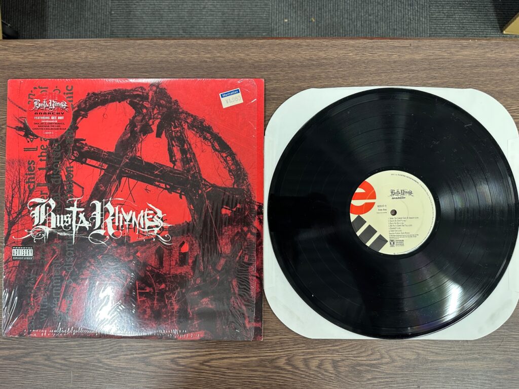 Busta Rhymesのレコードジャケットと盤面