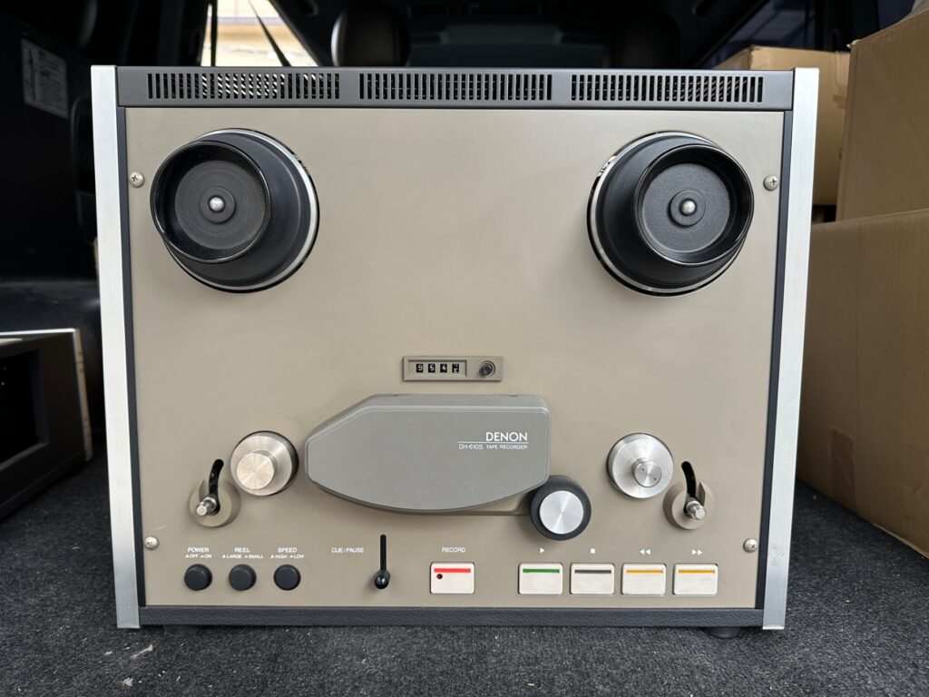DENONのオープンリールデッキ DH-610S