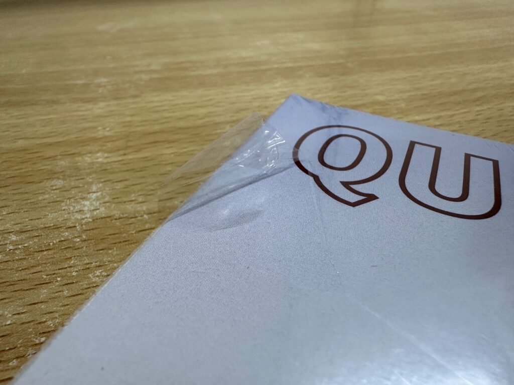 クイーンのLPレコードの未開封ジャケットの一部