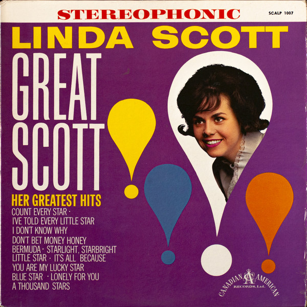 【レコード買取価格】Linda Scott / Great Scott! (Her Greatest Hits)（SCALP1007）